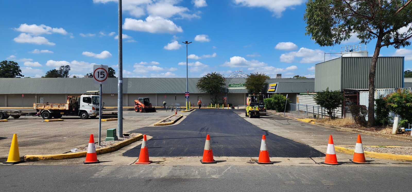 Completed Road Surgeons asphalt pavement