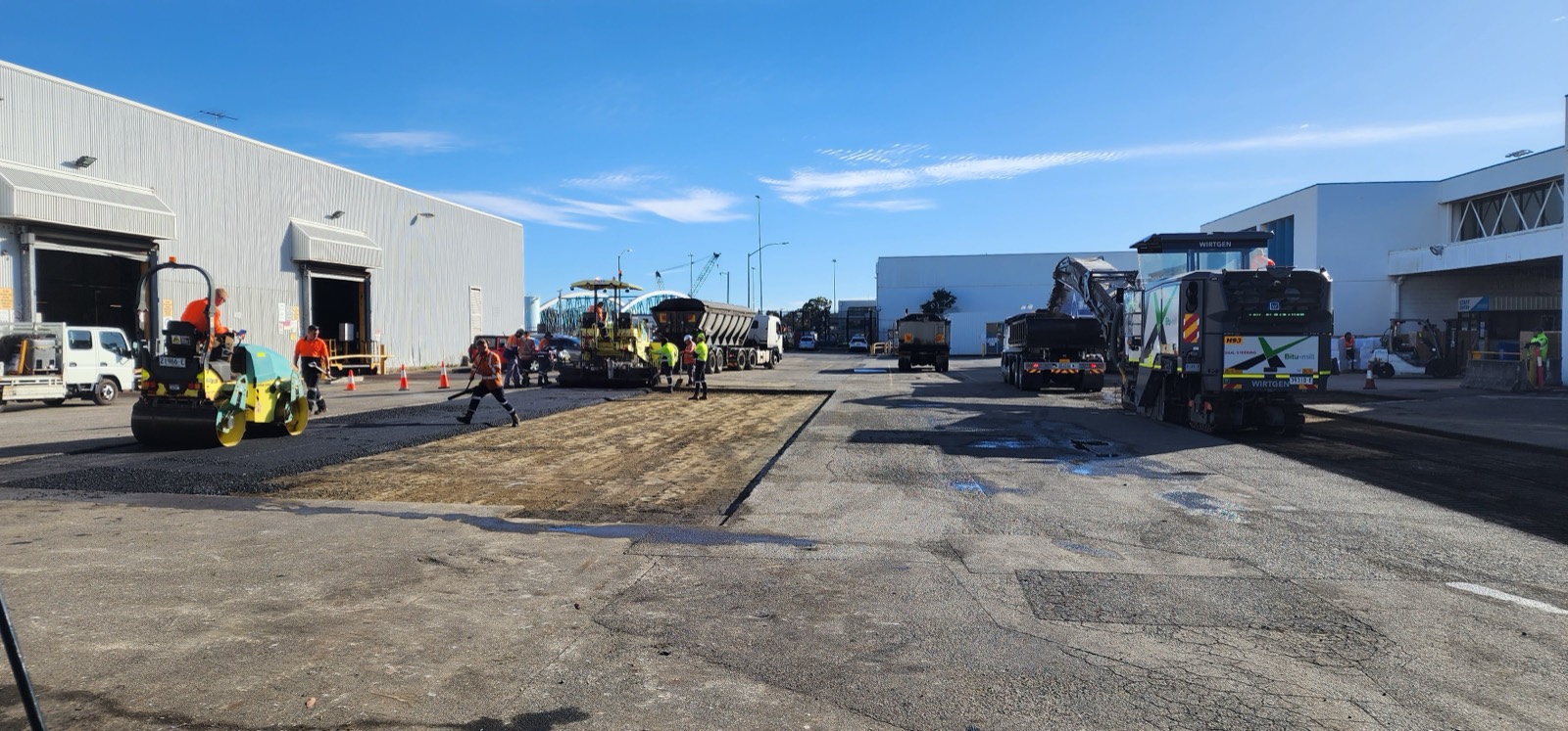 Dnata Pavement Rehabilitation - work in progress