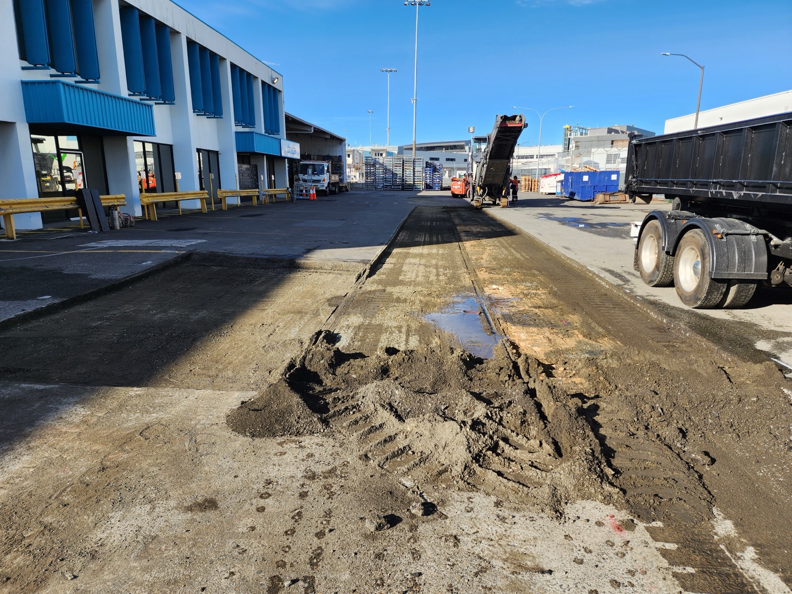 Dnata Pavement Rehabilitation - work in progress