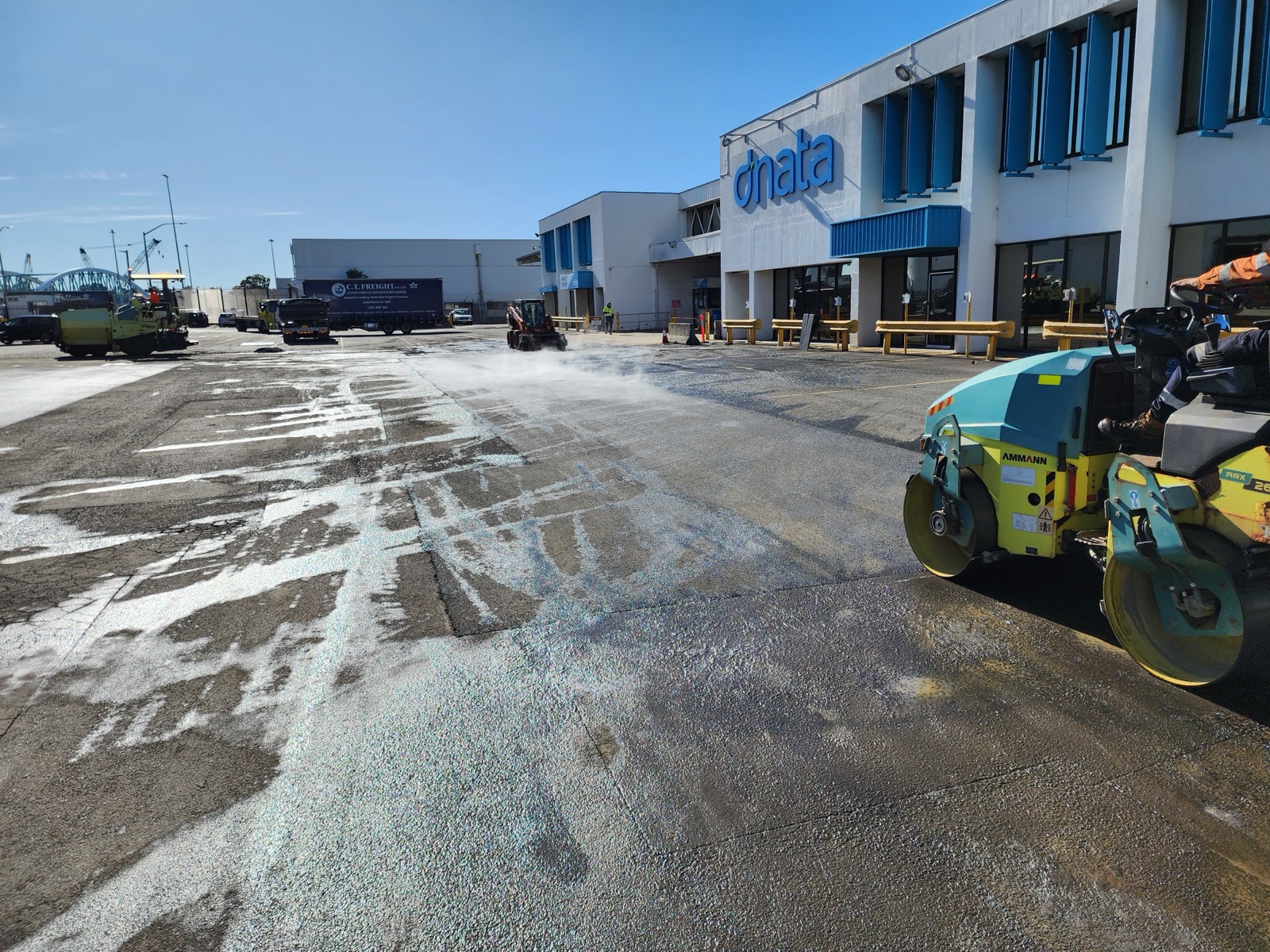 Dnata Pavement Rehabilitation - work in progress