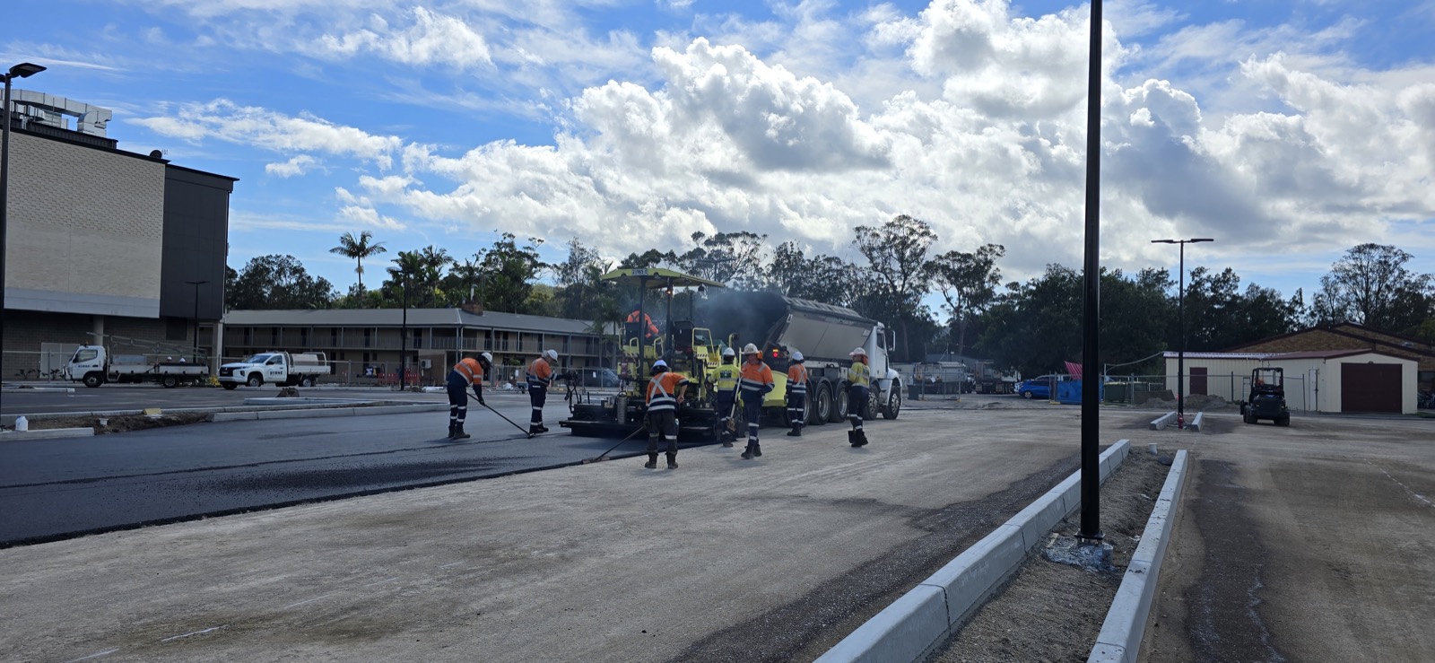 Gosford RSL Carpark - work in progress