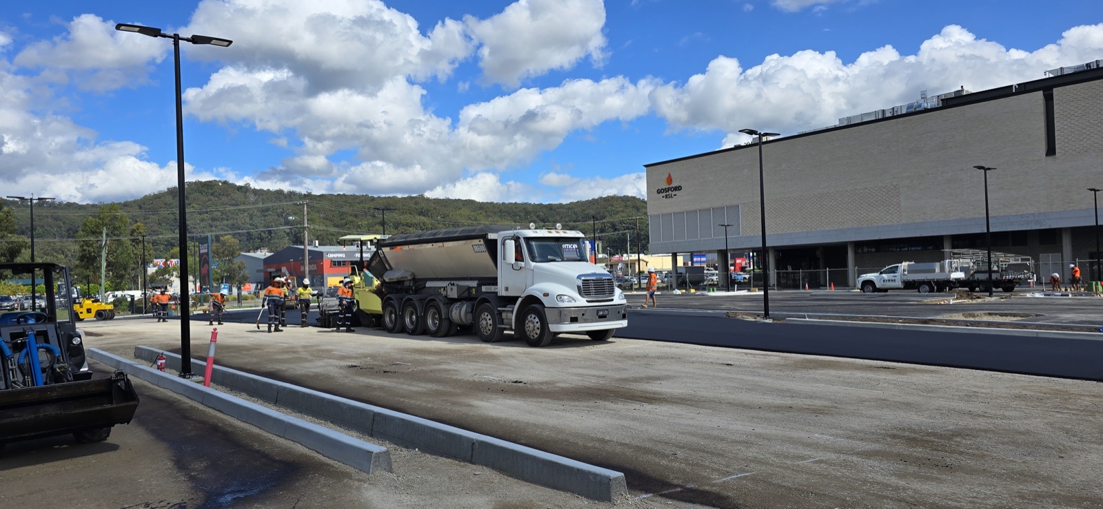 Gosford RSL Carpark - work in progress