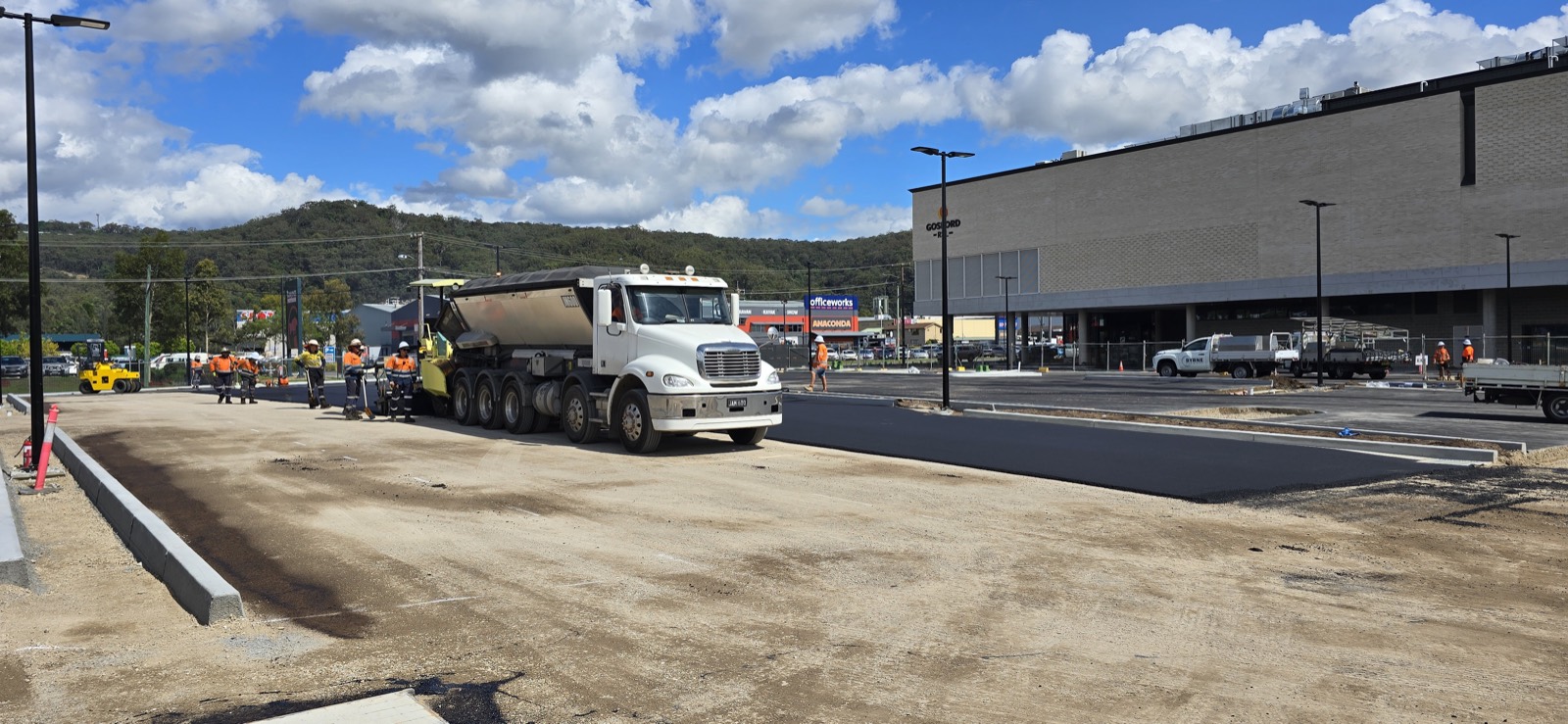 Gosford RSL Carpark - work in progress