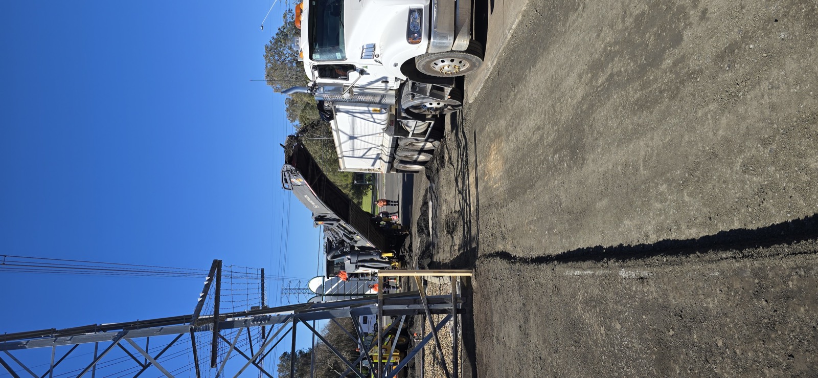 Strata Parking Lot Restoration - work in progress
