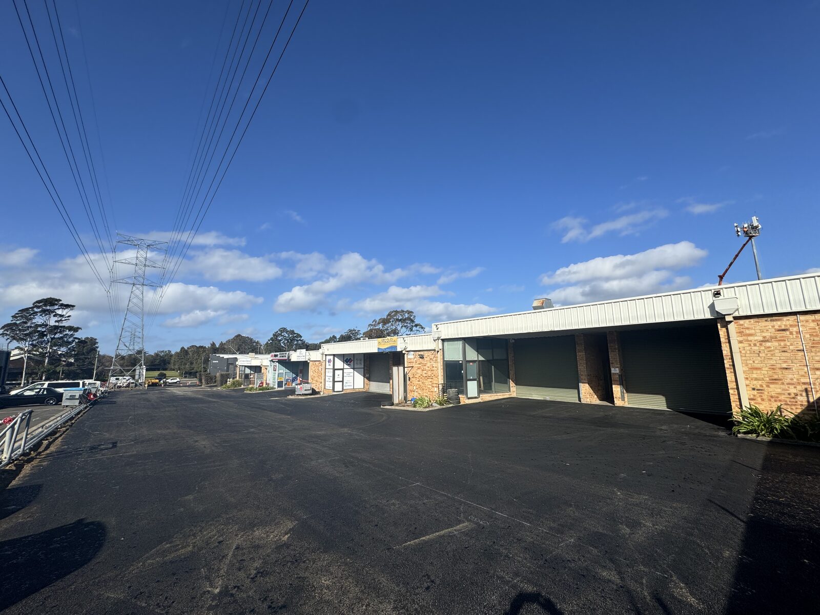 Strata Parking Lot Restoration - work in progress