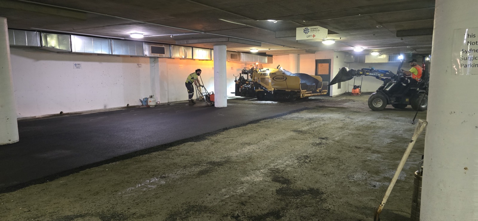 Randwick Undercover Carpark - work in progress