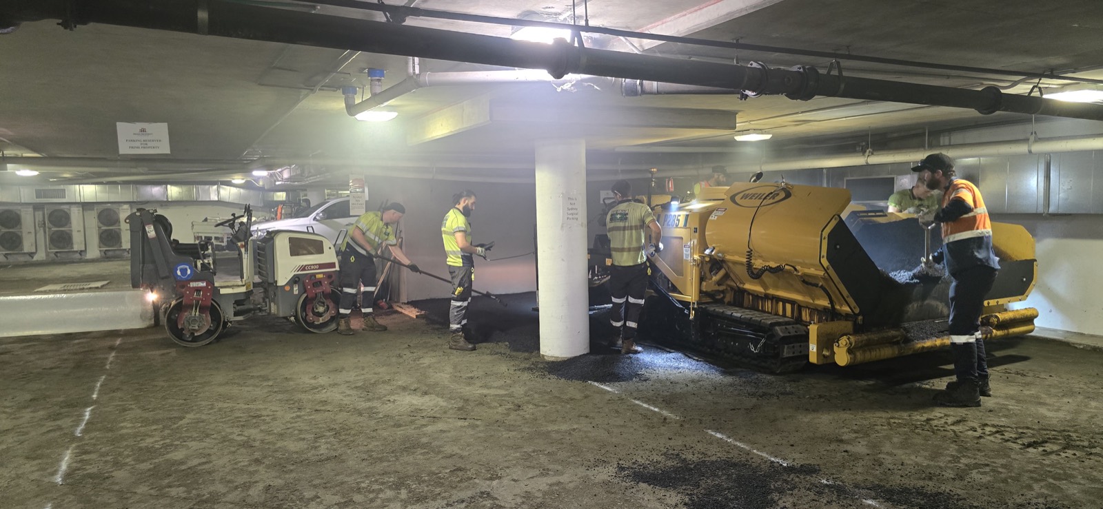 Randwick Undercover Carpark - work in progress